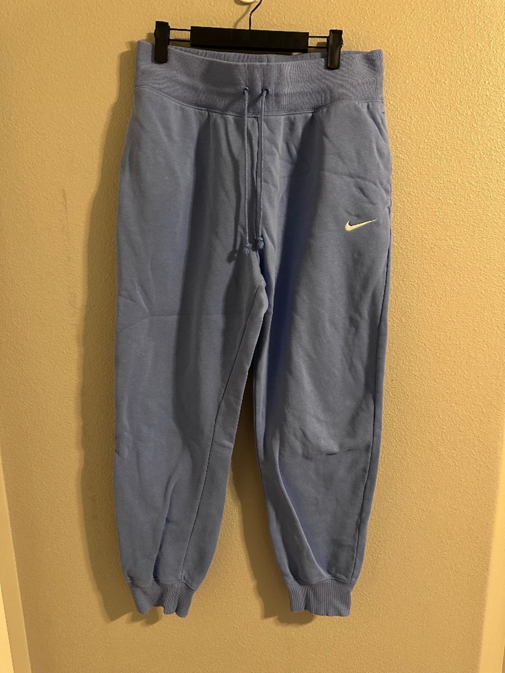 NIKE Women's Sportswear Phoenix Fleece Jogger Sweatpants | "Polar/Sail" | L